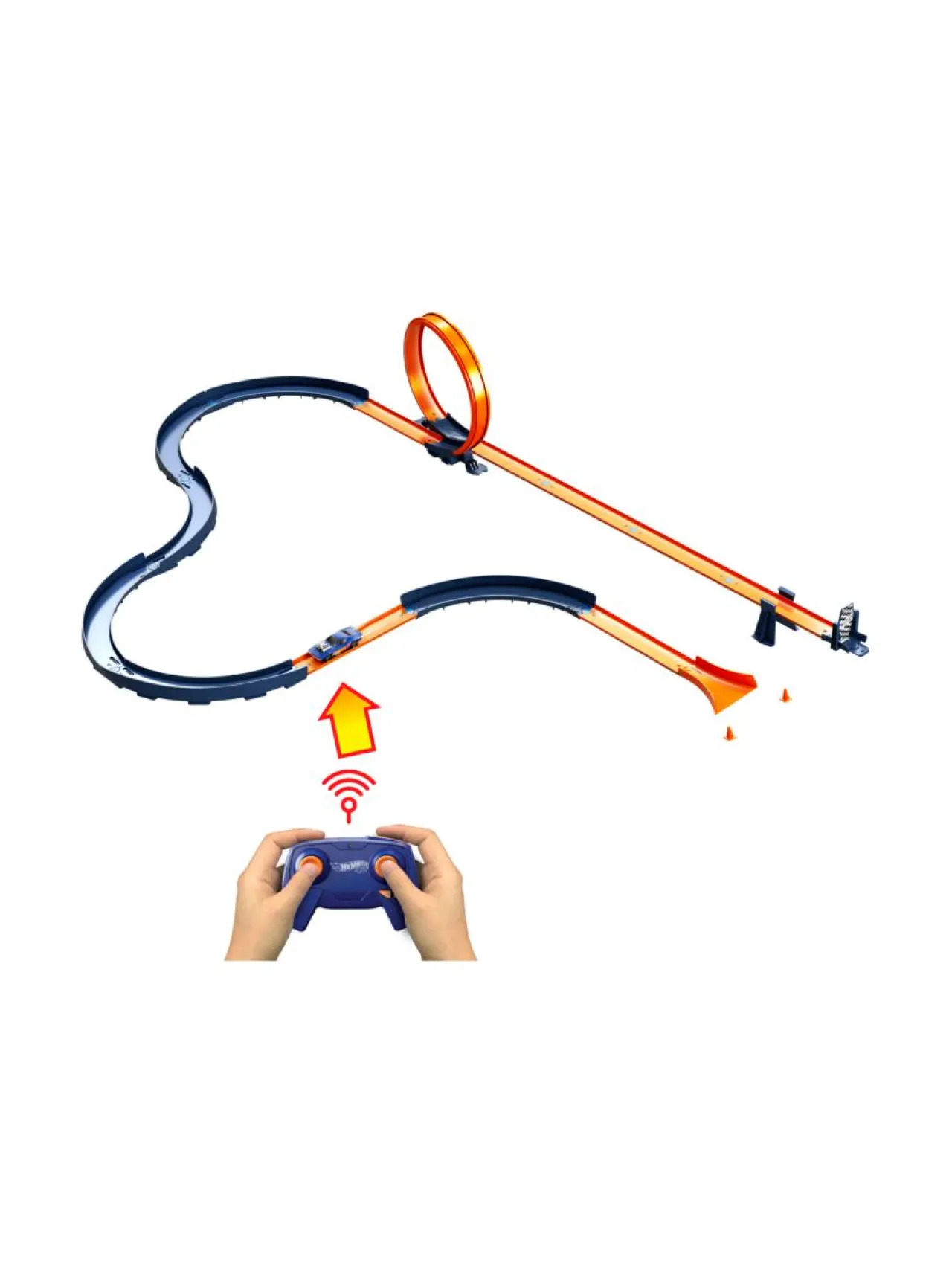 Autot Ja Muut Ajoneuvot<HOT WHEELS ratasarja kauko-ohjattavalla autolla