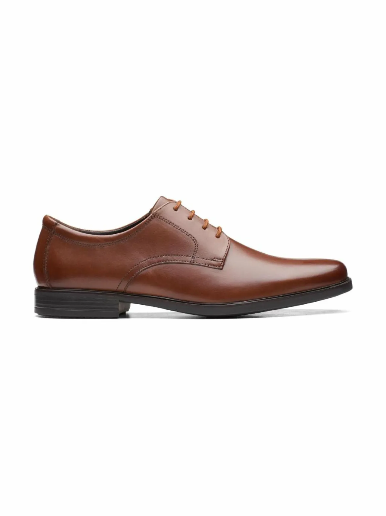 Kävelykengät & Loaferit<Clarks Howard Walk -nahkakengät DARK TAN LEA
