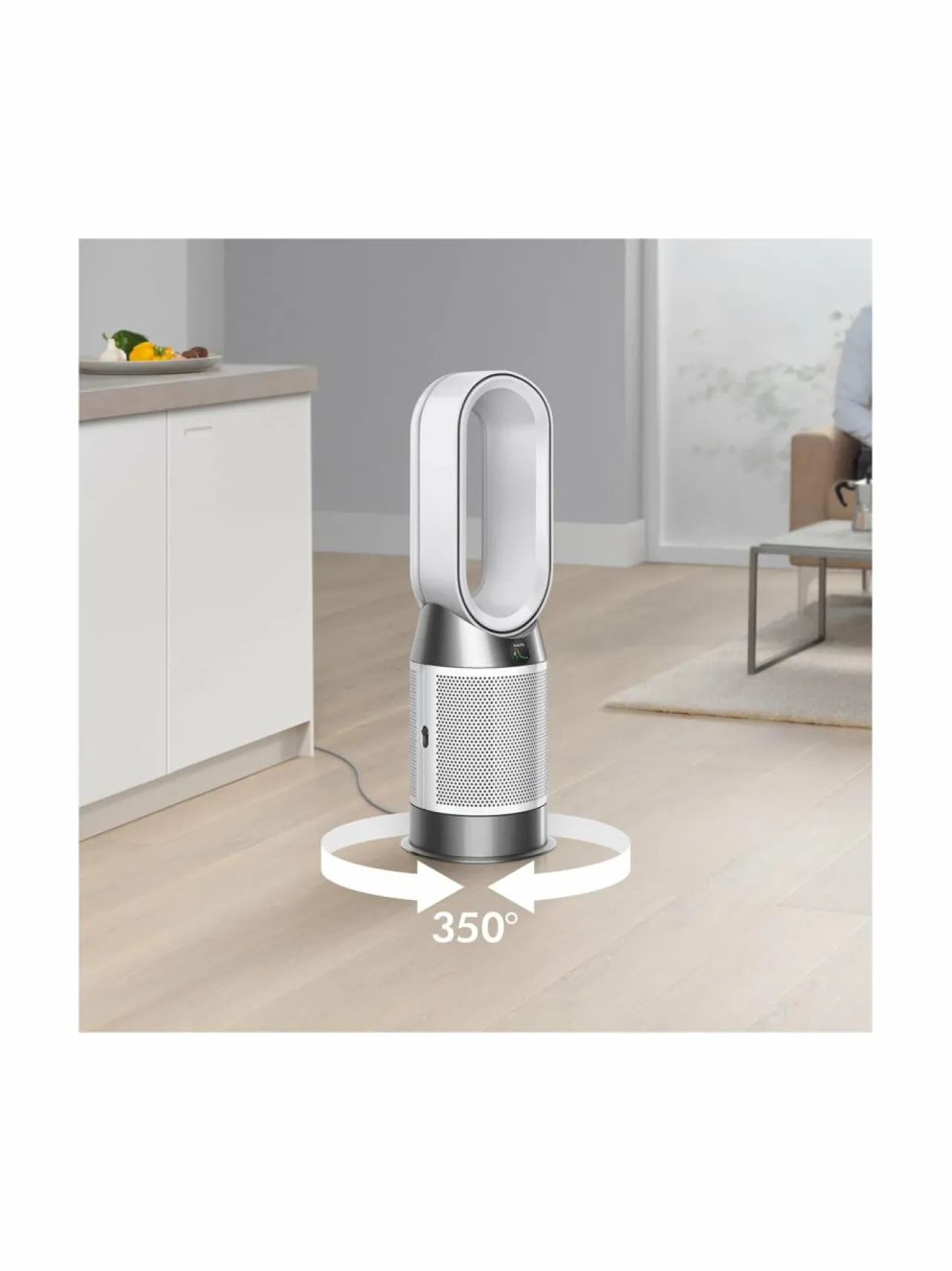 Sisäilma<Dyson HP10 Hot + Cool Gen1 -ilmanpuhdistin + lämmittävä tuuletin WHITE/NICKEL