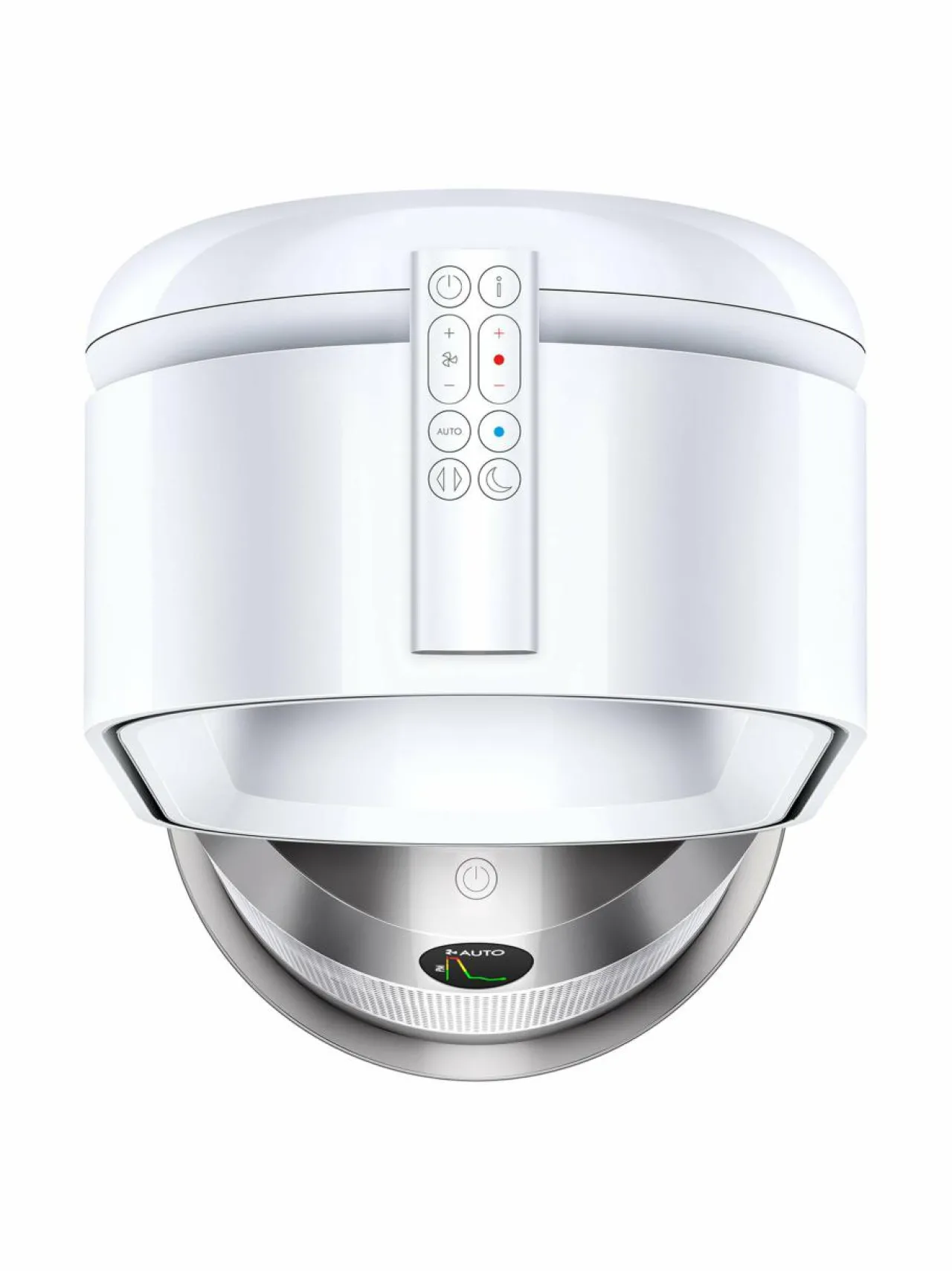Sisäilma<Dyson HP10 Hot + Cool Gen1 -ilmanpuhdistin + lämmittävä tuuletin WHITE/NICKEL