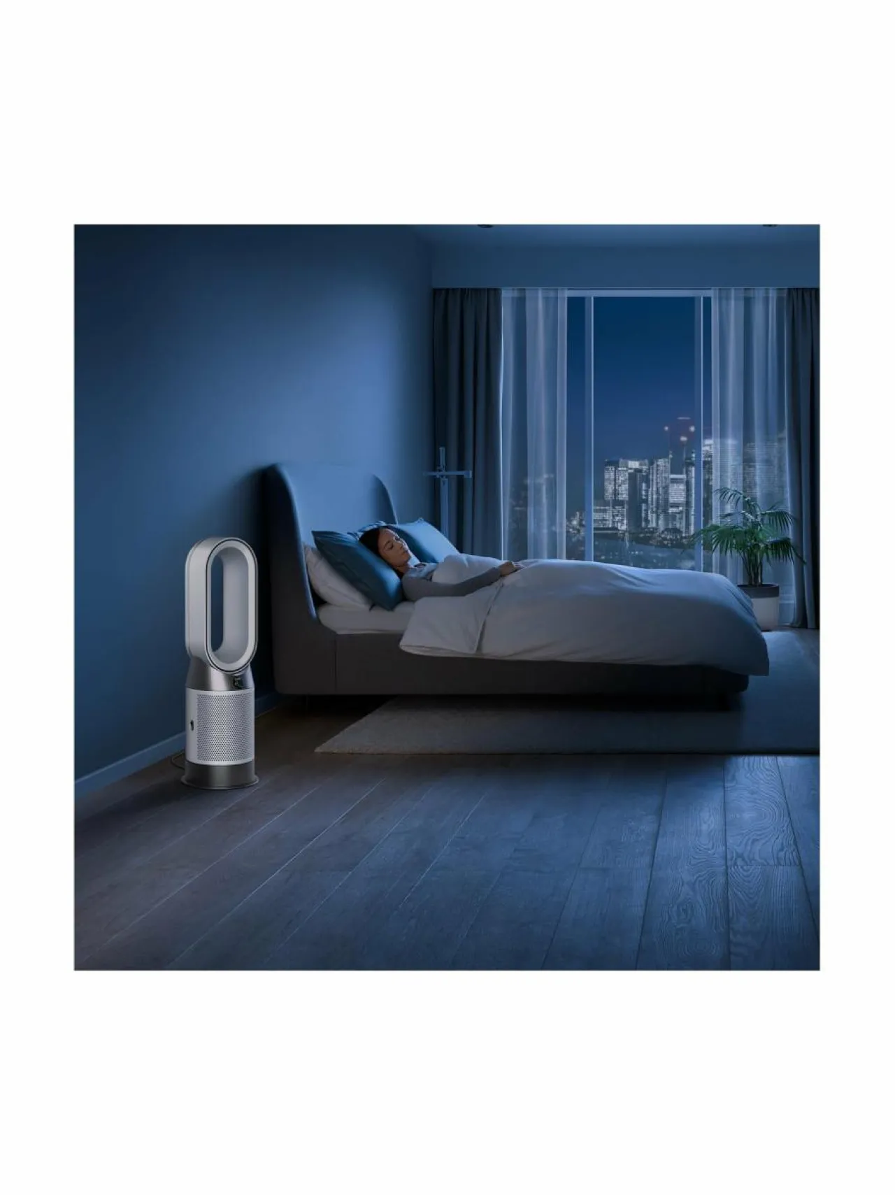 Sisäilma<Dyson HP10 Hot + Cool Gen1 -ilmanpuhdistin + lämmittävä tuuletin WHITE/NICKEL