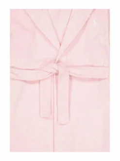 Yöasut & Kylpytakit<Polo Ralph Lauren Hupullinen froteekylpytakki ADQ HINT OF PINK