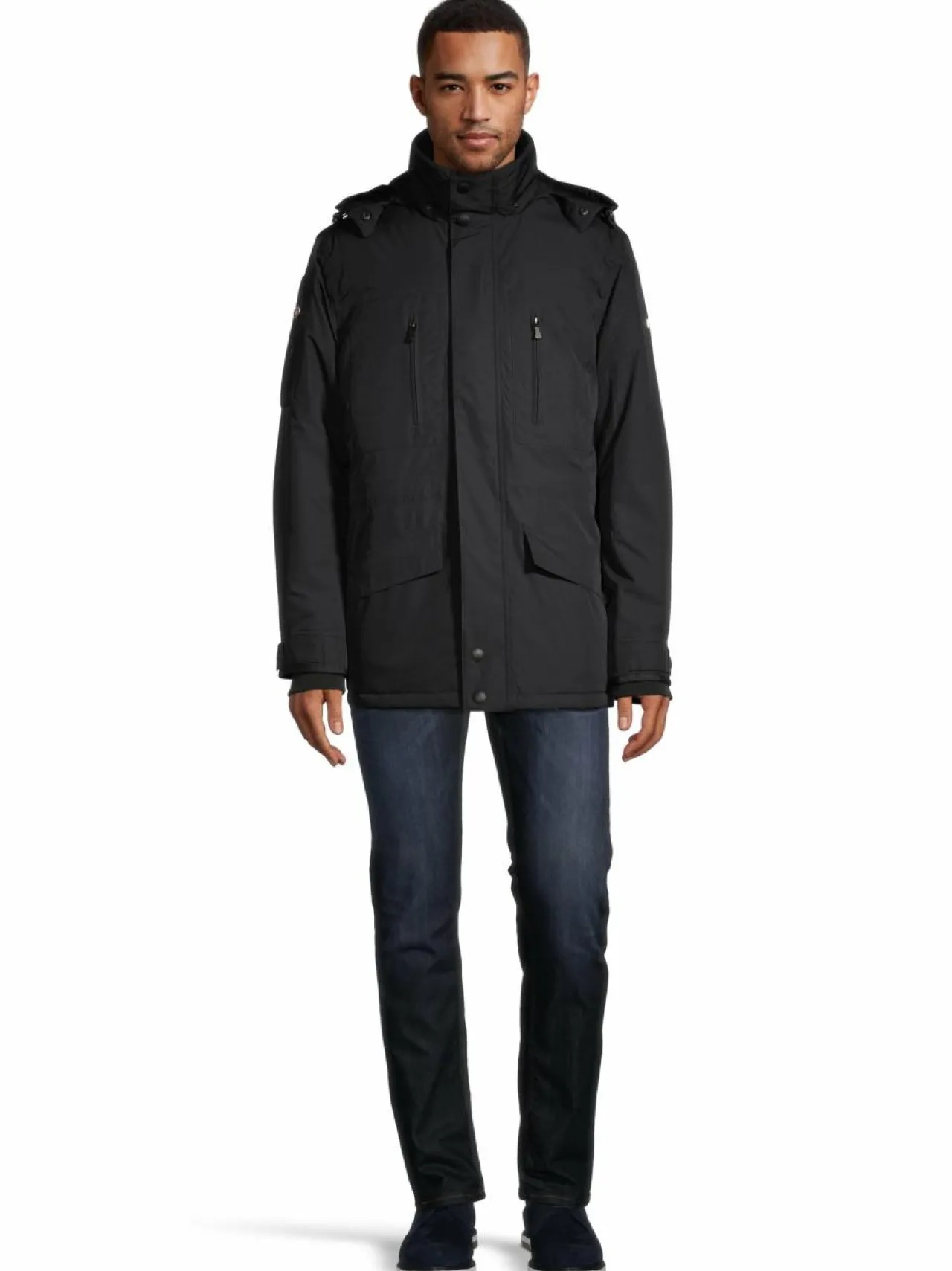 Takit<Wellensteyn Hupullinen toppatakki DB DARKNAVY
