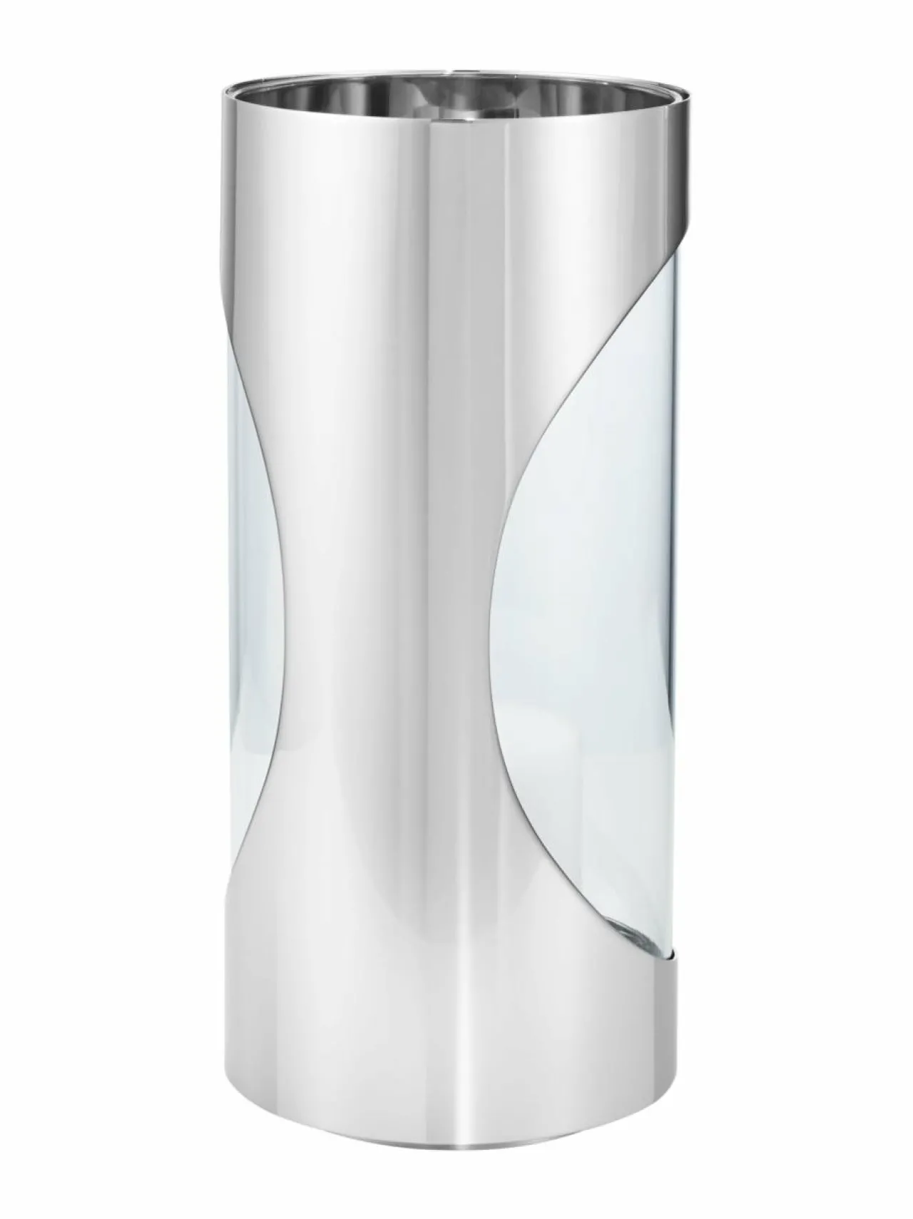 Kynttilät & Lyhdyt<Georg Jensen Hurricane-kynttilälyhty 28 cm STAINLESS STEEL