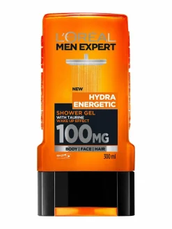 Vartalonhoito<L'ORÉAL MEN EXPERT Hydra Energetic -suihkugeeli, 300ml