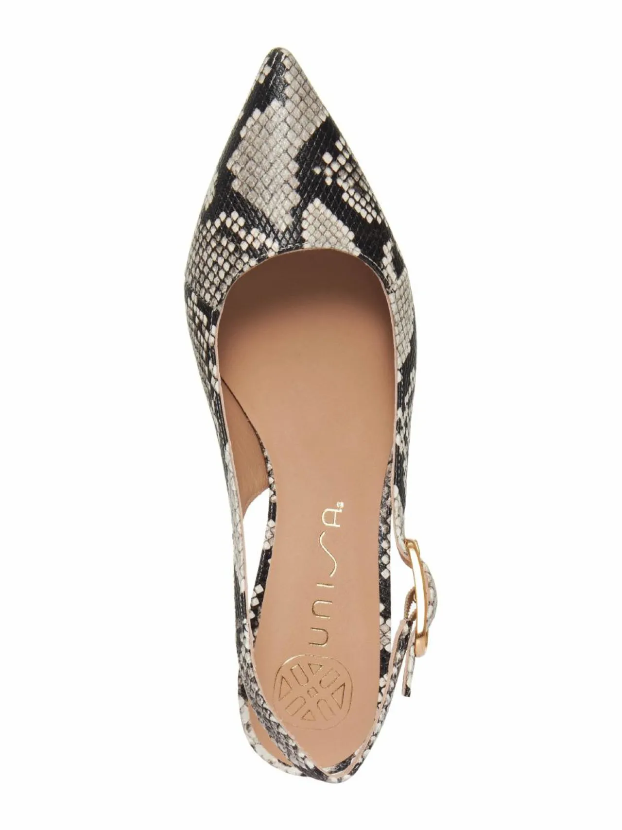 Avokkaat & Korkokengät<Unisa Ibon Slingback -nahkakengät MARFIL