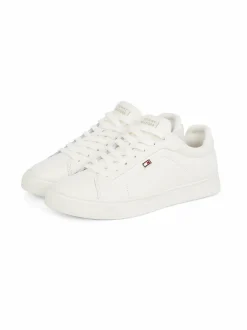 Tommy Hilfiger Icon Court Flag -nahkasneakerit^ Urheilujalkineet|Tennarit & Sneakerit