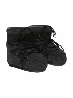 Nilkkurit<Moon Boot Icon Low Felt -nilkkurit N003 BLACK MELANGE