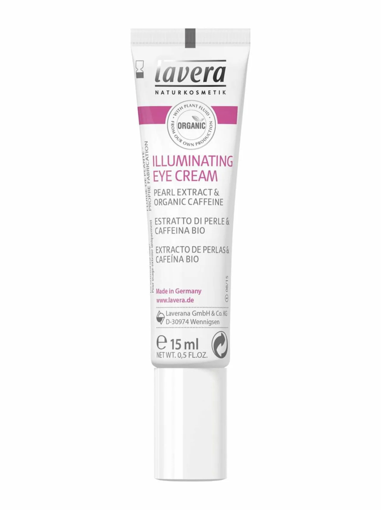 Lavera Illuminating Eye Cream -silmänympärysvoide 15 ml^ Kasvojenhoito