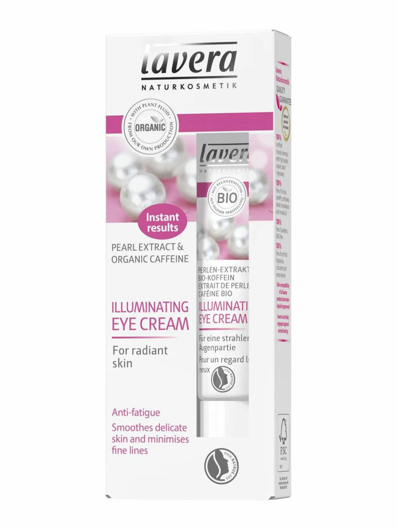 Lavera Illuminating Eye Cream -silmänympärysvoide 15 ml^ Kasvojenhoito