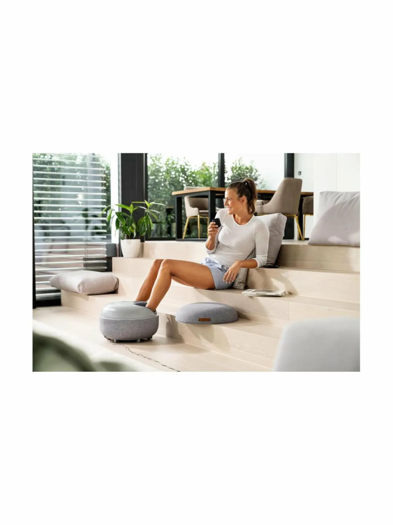 Terveydenhoito<Beurer 2-in-1 Shiatsu FM120 -jalkahierontalaite GREY
