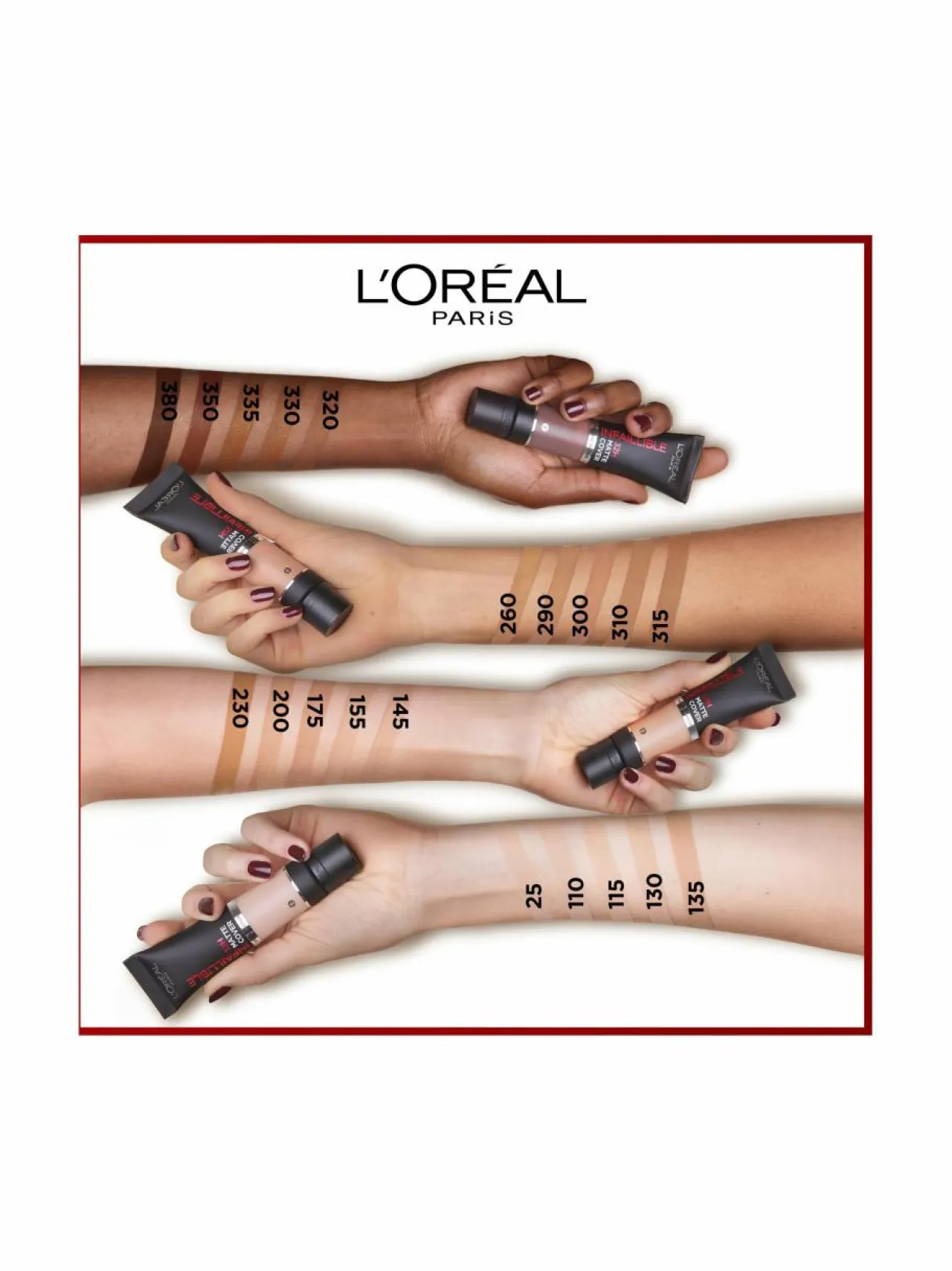 L'Oréal Paris Infaillible 32H Matte Cover -meikkivoide^ Kasvot