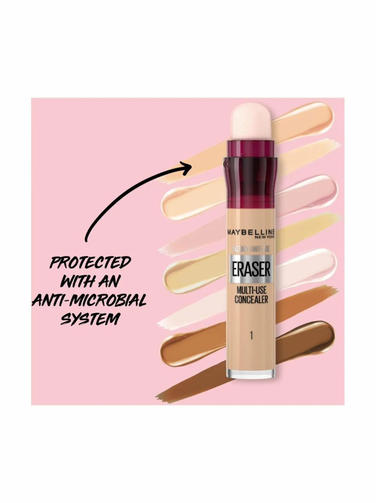 Kasvot<Maybelline Instant Anti Age Eraser Concealer -peitevoide
