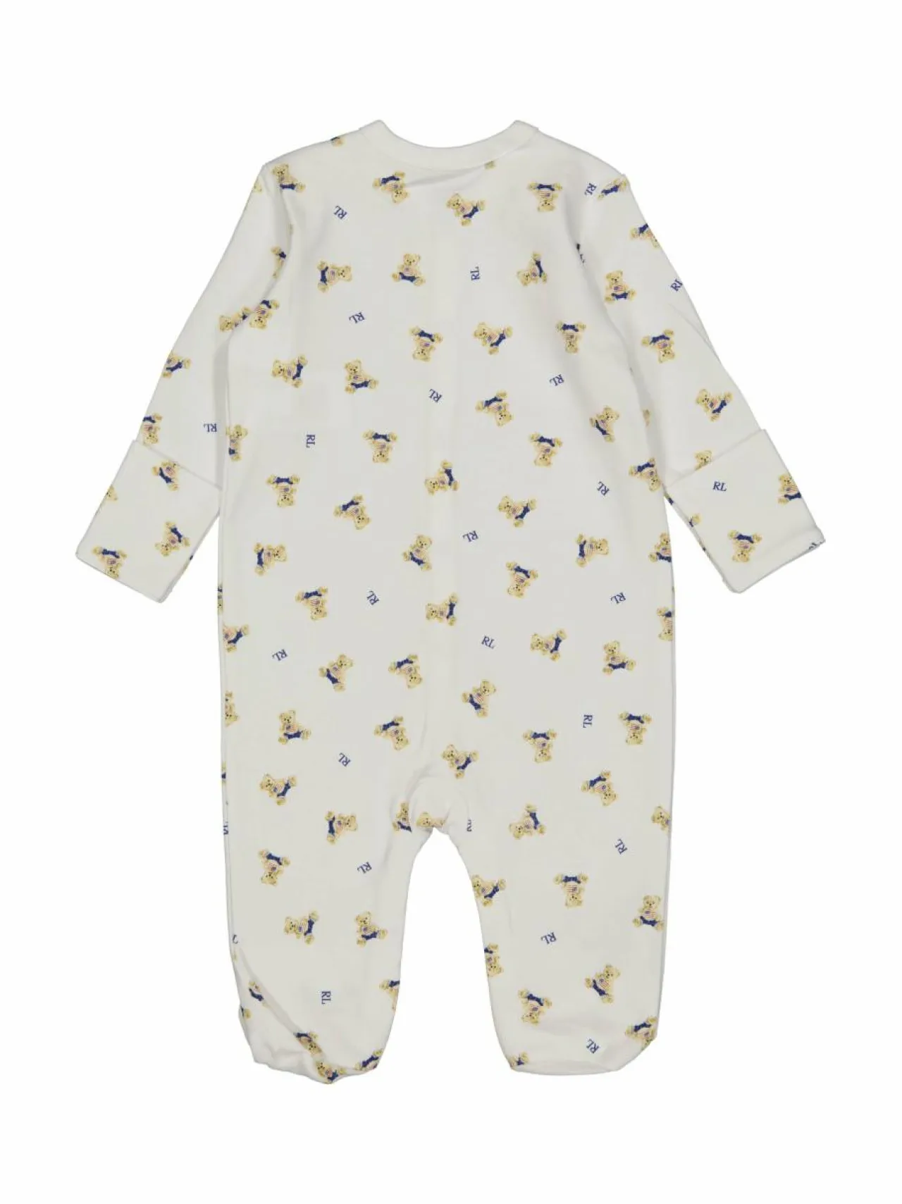 Bodyt & Potkupuvut<Polo Ralph Lauren Interlock Bear -potkupuku 2WXU WHITE/BLUE MULTI