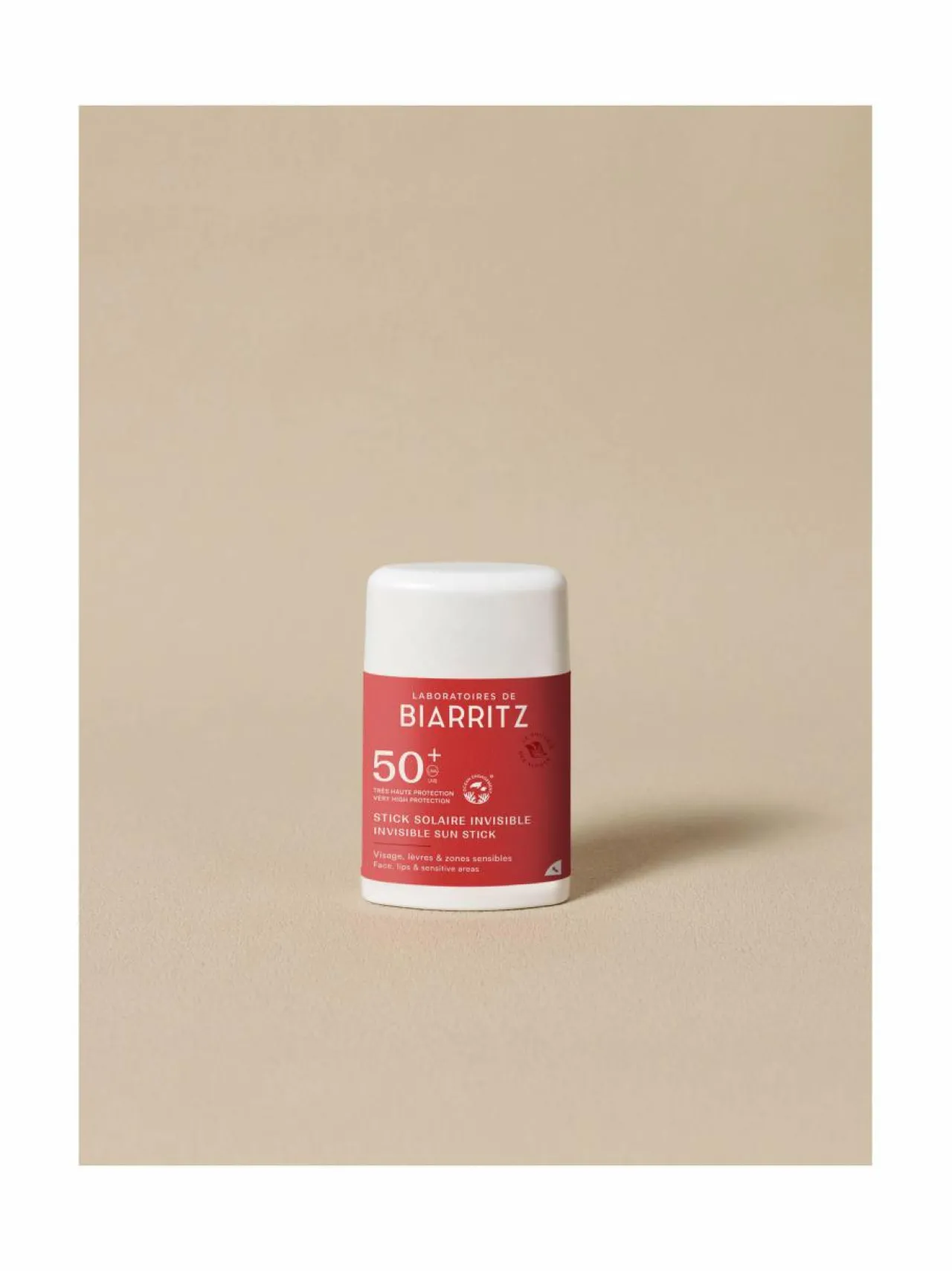Laboratoires de Biarritz Invisible Sun Stick SPF50+ -aurinkosuojapuikko^ Aurinkotuotteet