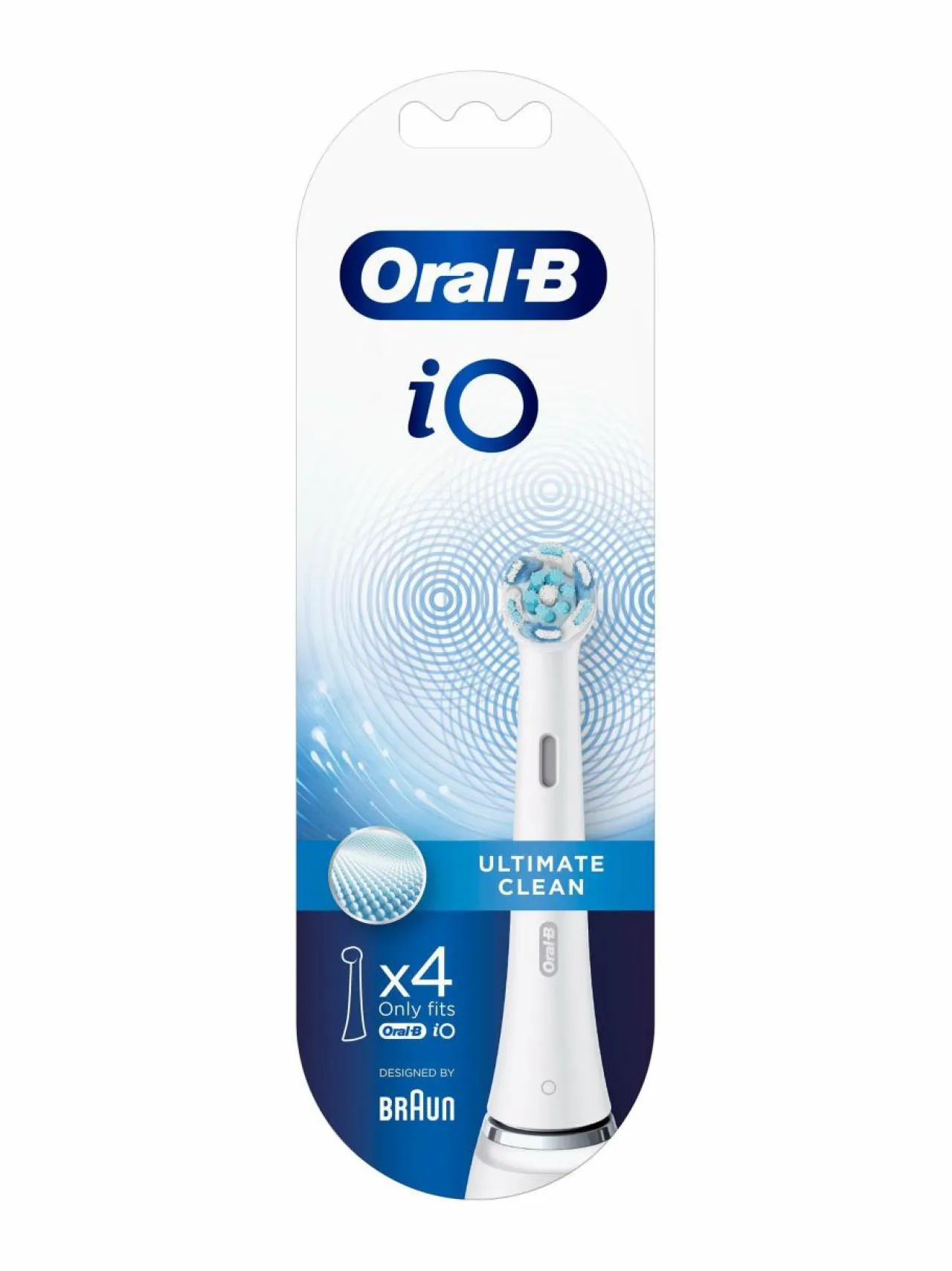 Hampaidenhoito<Oral-B iO Ultimate Clean -vaihtoharjat 4-pack WHITE