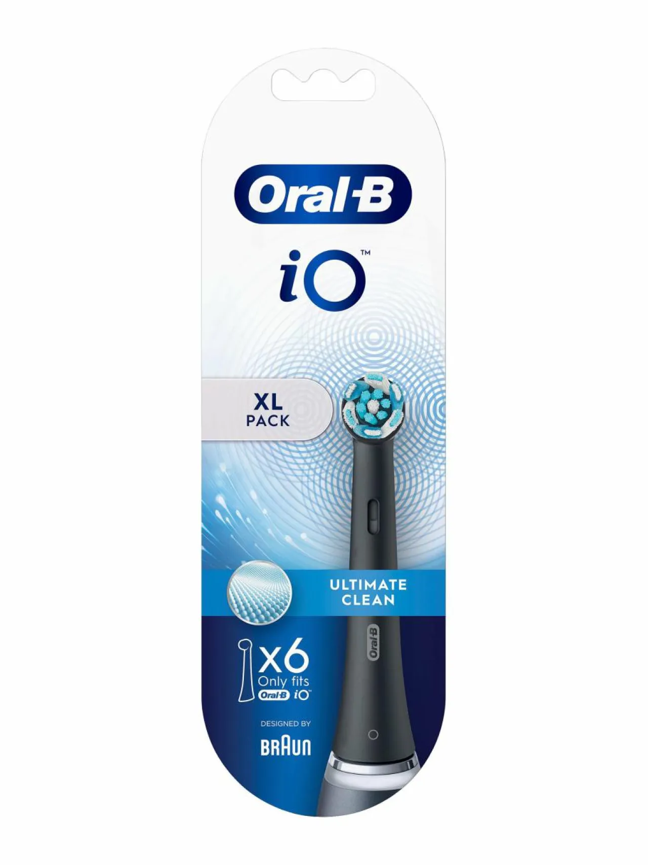 Oral-B iO Ultimate Clean -vaihtopäät 6 kpl^ Hampaidenhoito