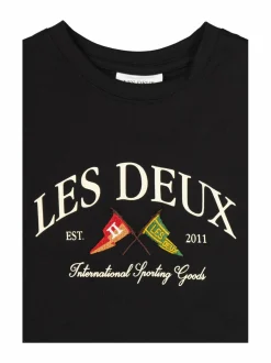 T-Paidat|T-Paidat<Les Deux Ivy League t-paita 100100-BLACK
