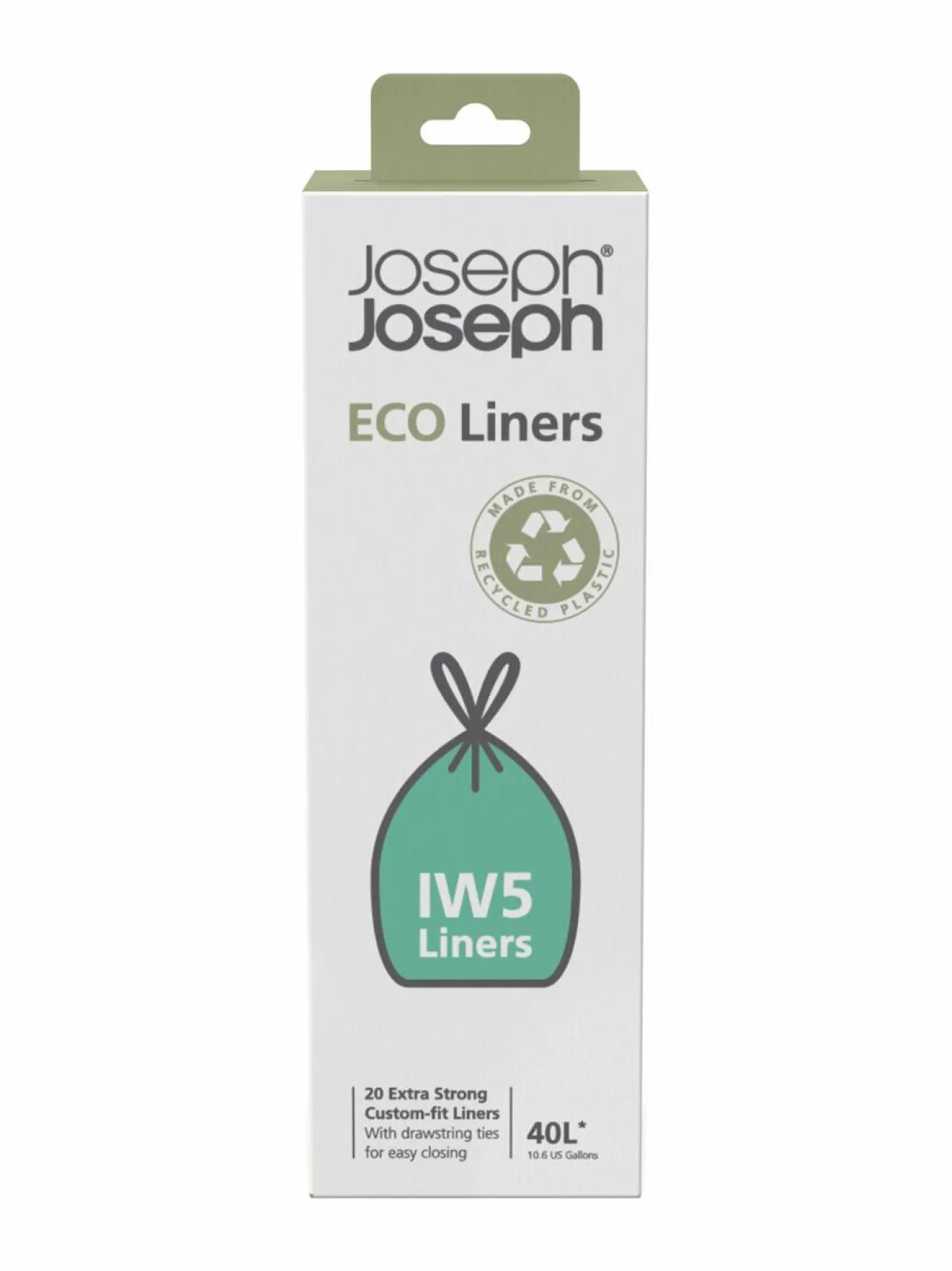 Roskakorit & -Pussit<Joseph Joseph IW5 Eco -roskapussit 20-pack GREY