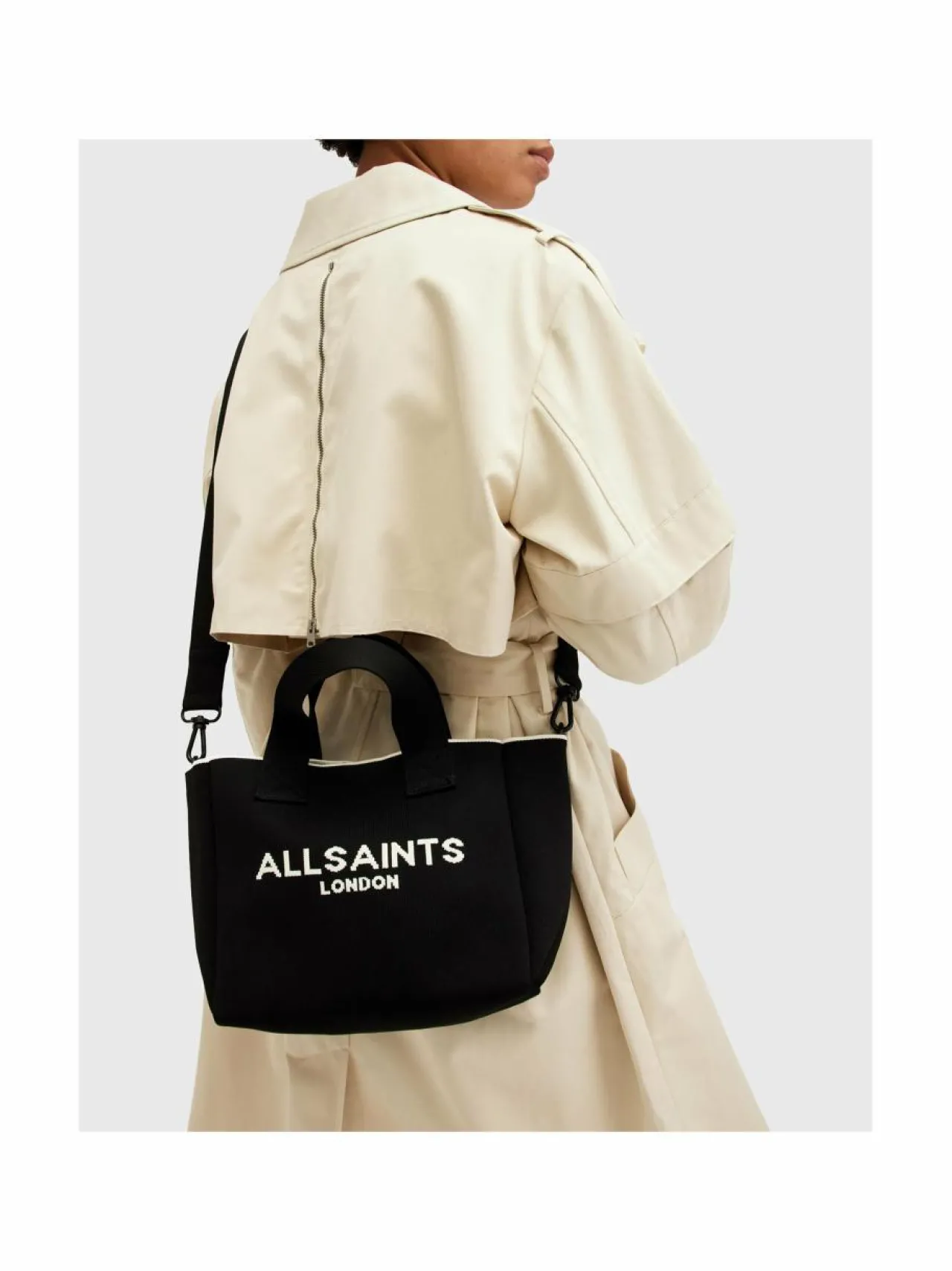 Käsilaukut<All Saints Izzy Mini Tote -laukku BLACK