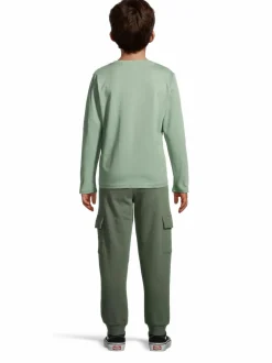 Collegehousut & Leggingsit<Bogi Jaakko-reisitaskuhousut OLIVE GREEN