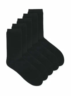 Sukat & Sukkahousut<JACK & JONES junior JacBlack-sukat 5-pack BLACK PACK:BLACK BLACK BLACK BLACK