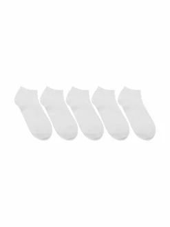 Sukat<Jack & Jones JacDongo-sukat 5-pack WHITE