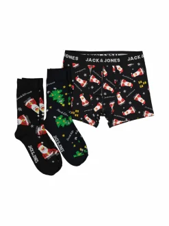 Sukat & Sukkahousut<JACK & JONES junior Jachohoho-lahjapakkaus BLACK