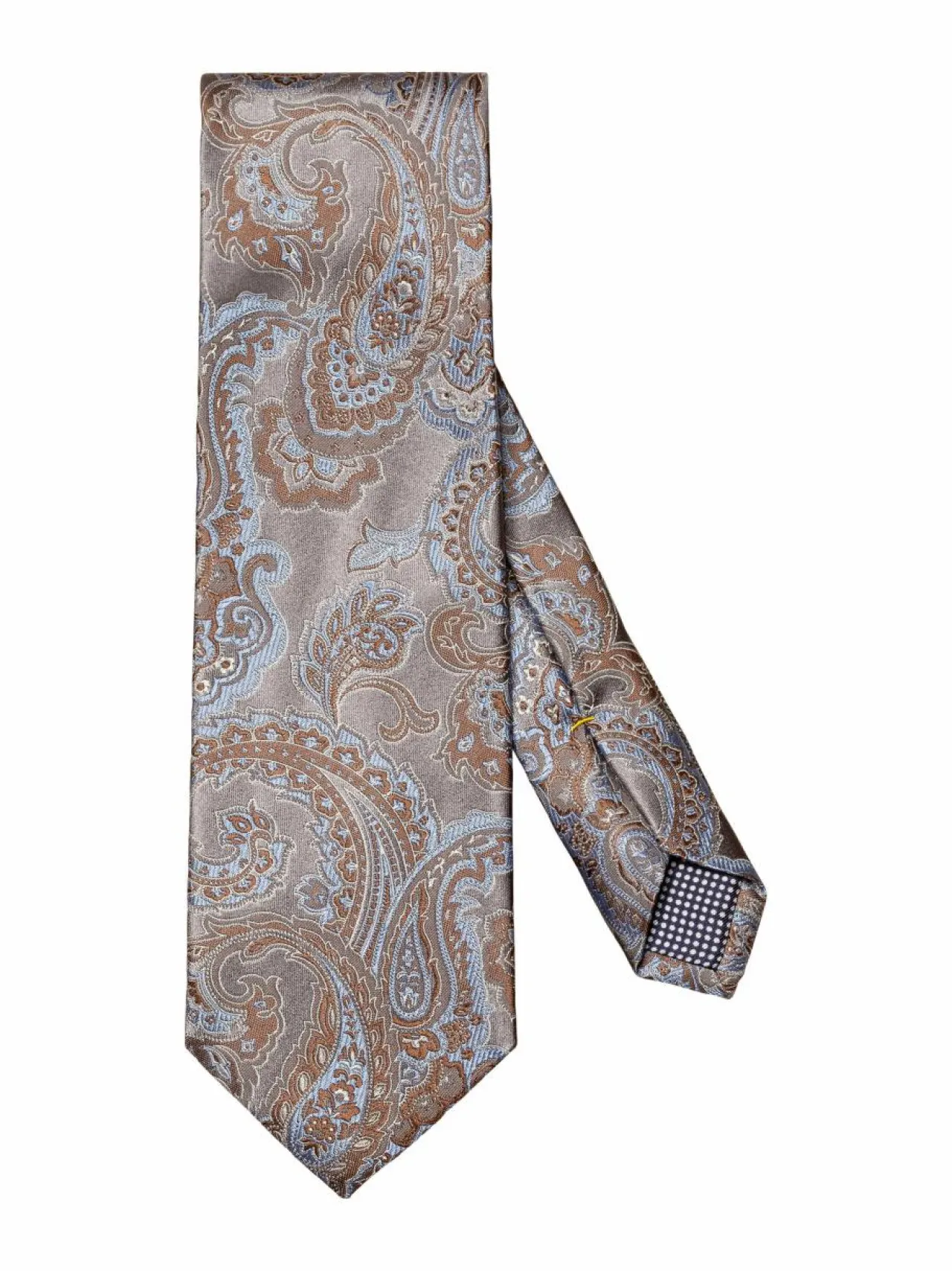 Solmiot & Asusteet<Eton Jacquard Paisley -silkkisolmio 17 17 DARK GREY