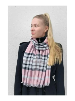 Huivit & Kaulaliinat<Lasessor Jana -viskoosihuivi ROOSA