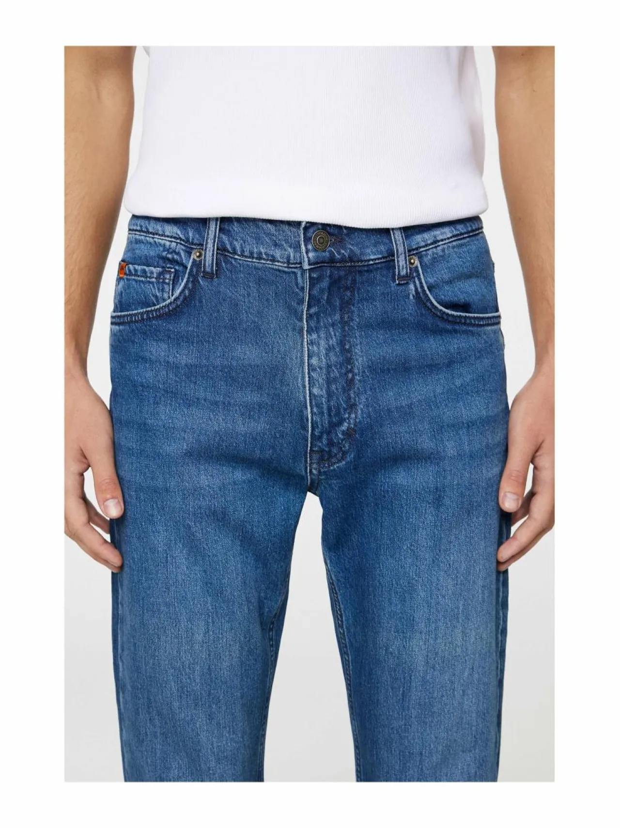 Farkut<J.Lindeberg Jax Mid Wash Slim -farkut 6194 MID BLUE