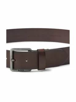 Vyöt<BOSS Jeeko-nahkavyö 202 DARK BROWN