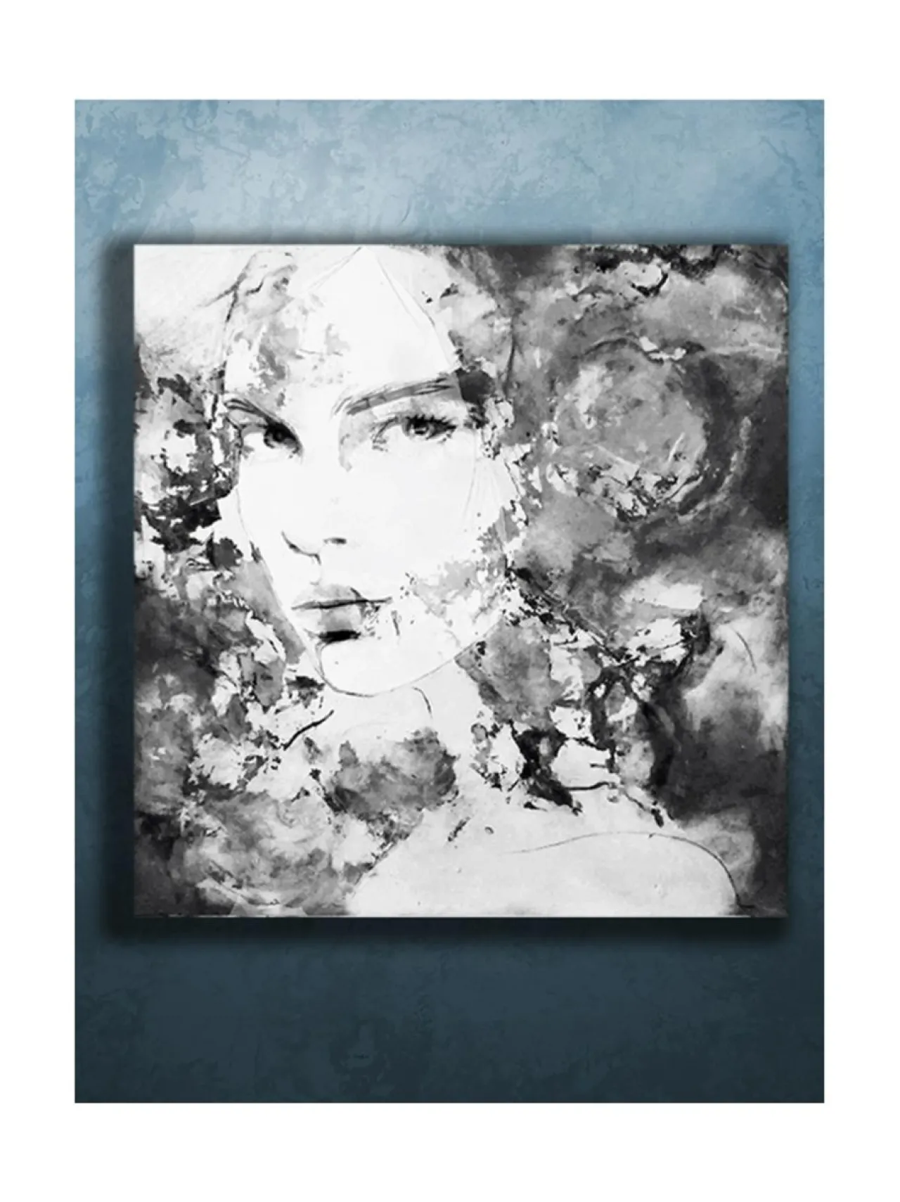 Jenniemilia Design , KATA, voimanainen canvas -taulu 100x100cm^ Taulut & Julisteet