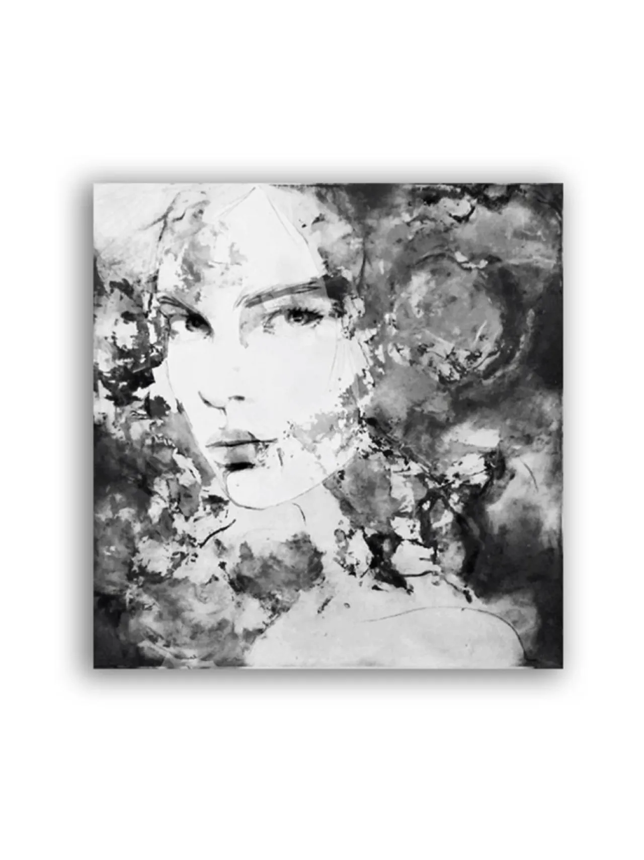 Jenniemilia Design , KATA, voimanainen canvas -taulu 100x100cm^ Taulut & Julisteet