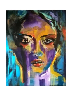 Taulut & Julisteet<Jenniemilia Design , WILMA voimanainen canvas -taulu 80 x 100 cm