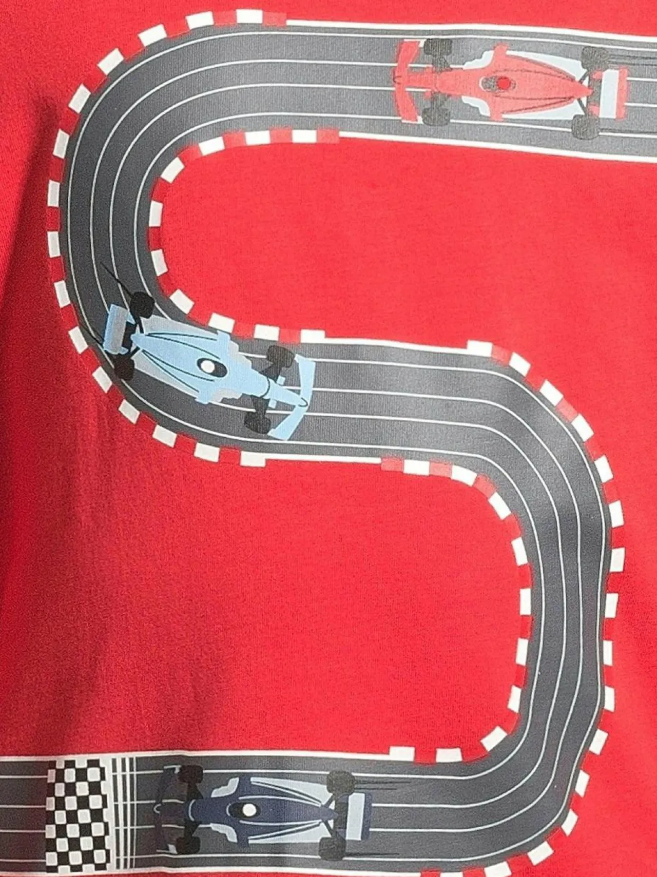 Pitkähihaiset Trikoopaidat<Bogi Jesu Racetrack -trikoopaita SPORTY RED