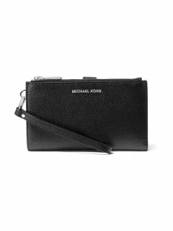 Michael Michael Kors Jet Set Double Zip Wristlet -nahkalompakko^ Puhelimen Suojakuoret & Tarvikkeet|Puhelimen Suojakuoret & Tarvikkeet