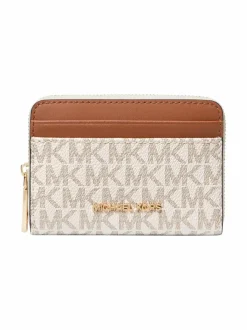 Lompakot & Kotelot<Michael Michael Kors Jet Set Small -korttilompakko 149 VANILLA/ACRN