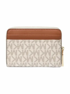 Lompakot & Kotelot<Michael Michael Kors Jet Set Small -korttilompakko 149 VANILLA/ACRN