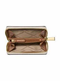 Lompakot & Kotelot<Michael Michael Kors Jet Set Small -korttilompakko 149 VANILLA/ACRN