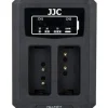 Kamerat<JJC DCH-LPE17 USB Dual Battery Charger -tuplalaturi (Canon LP-E17)