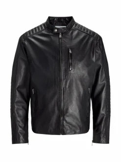 Takit<Jack & Jones JjeLiam-nahkatakki BLACK