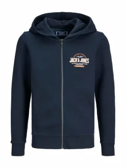 JACK & JONES junior JjElogo Zip -hupullinen collegetakki^ Colleget & Hupparit|Colleget & Hupparit