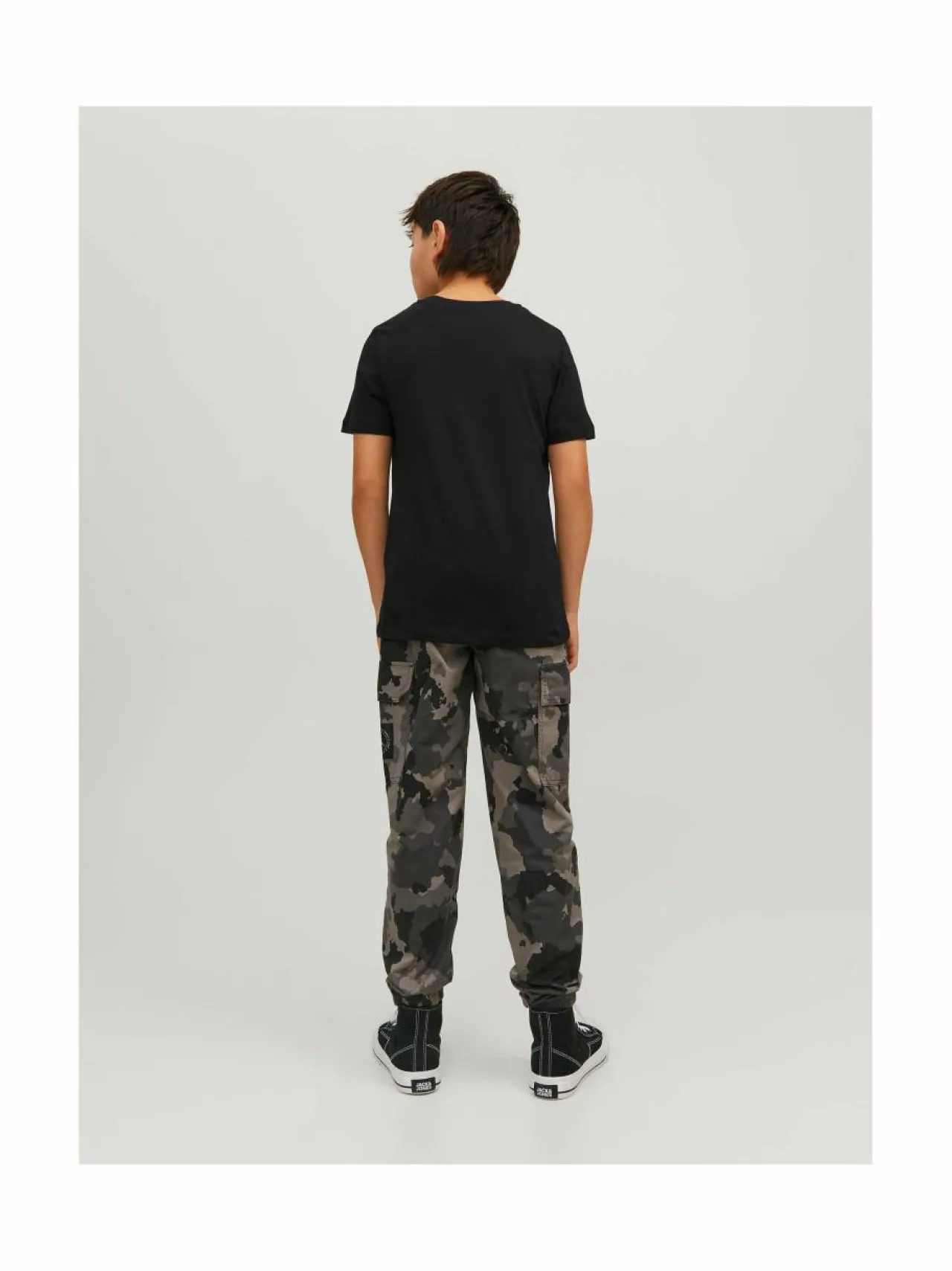 T-Paidat<JACK & JONES junior JjeOrganic Basic -paita BLACK