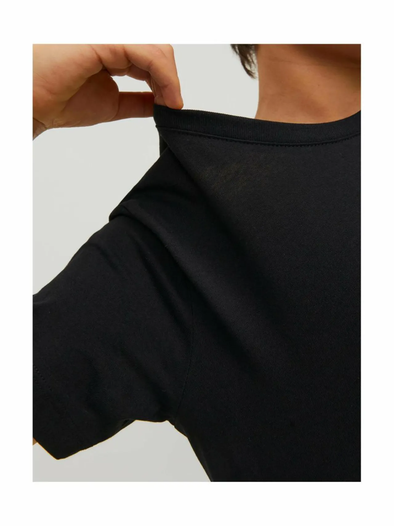 T-Paidat<JACK & JONES junior JjeOrganic Basic -paita BLACK