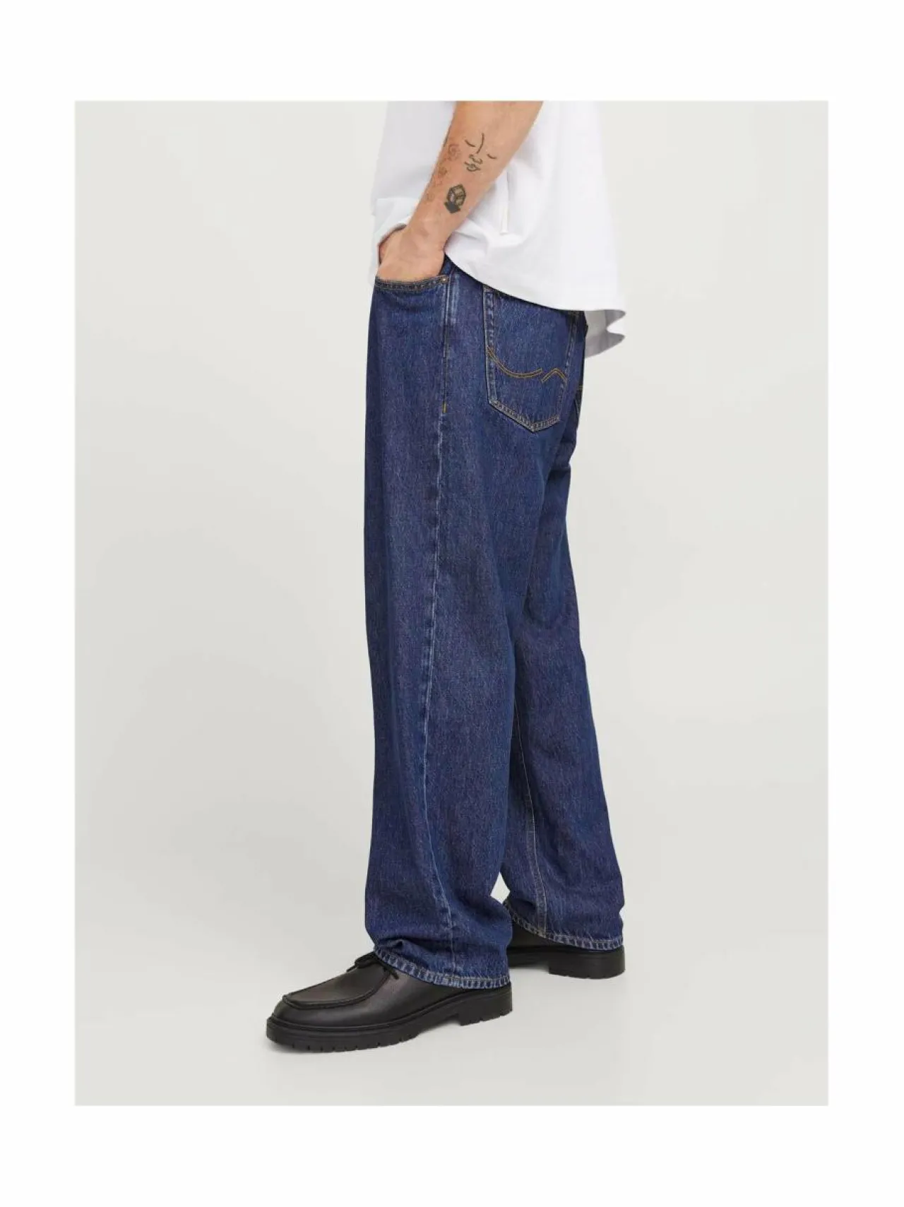 Farkut<Jack & Jones JjiAlex JjOriginal -farkut BLUE DENIM
