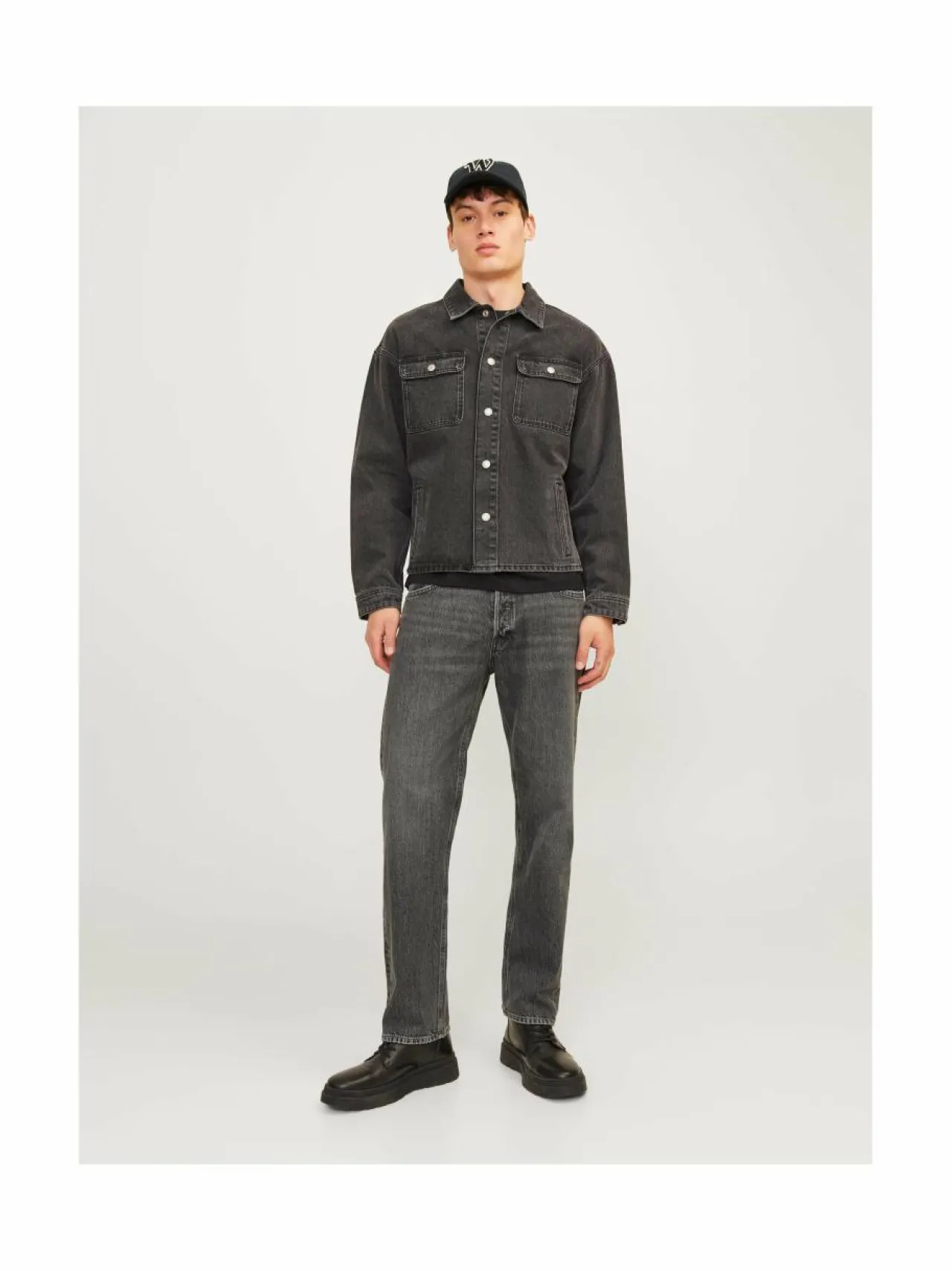Farkut<Jack & Jones JjiChris JjOriginal -farkut BLACK DENIM