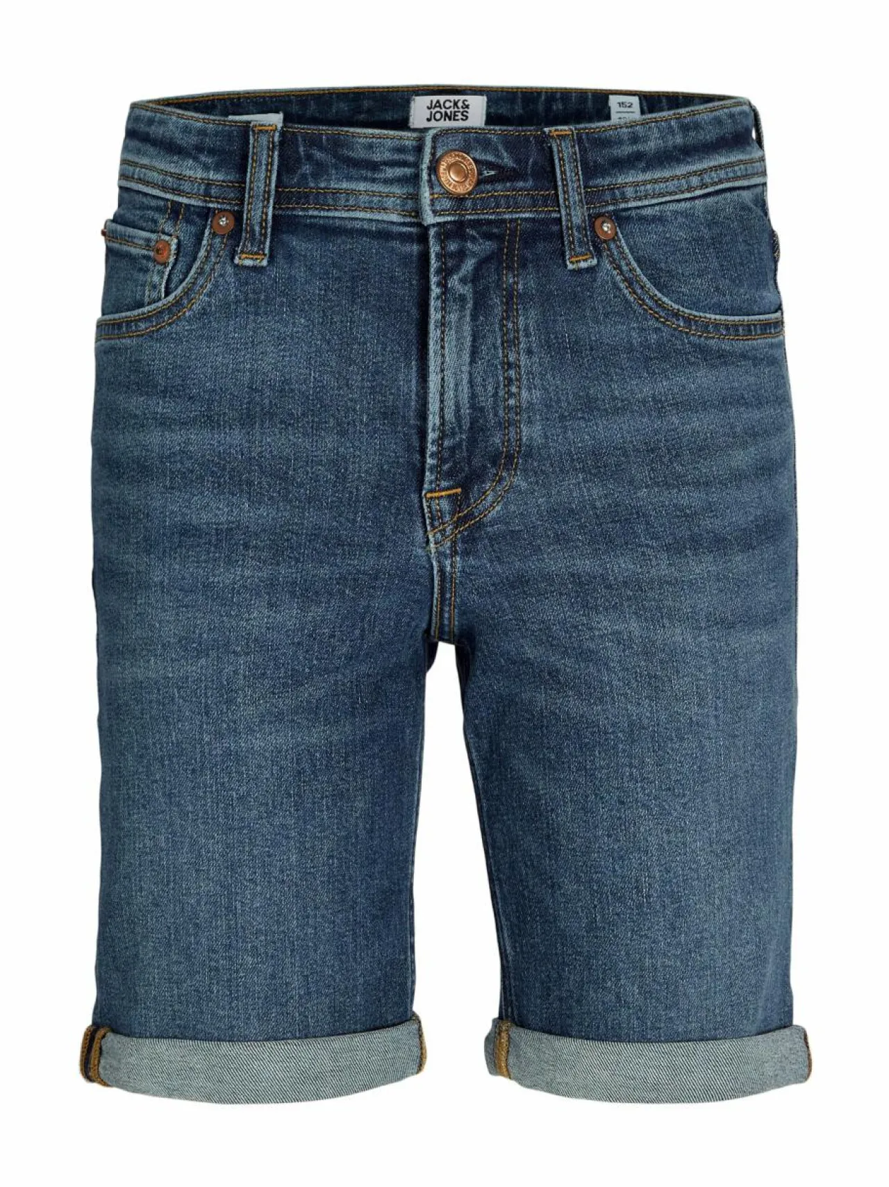 Shortsit|Shortsit<JACK & JONES junior JJiRick JJOriginal -farkkushortsit DARK BLUE DENIM PACK:AM 365
