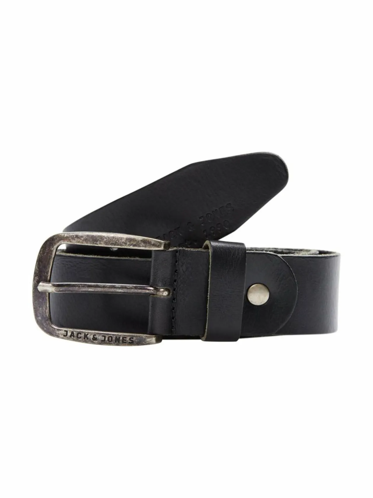 Vyöt<Jack & Jones JjPaul-nahkavyö BLACK