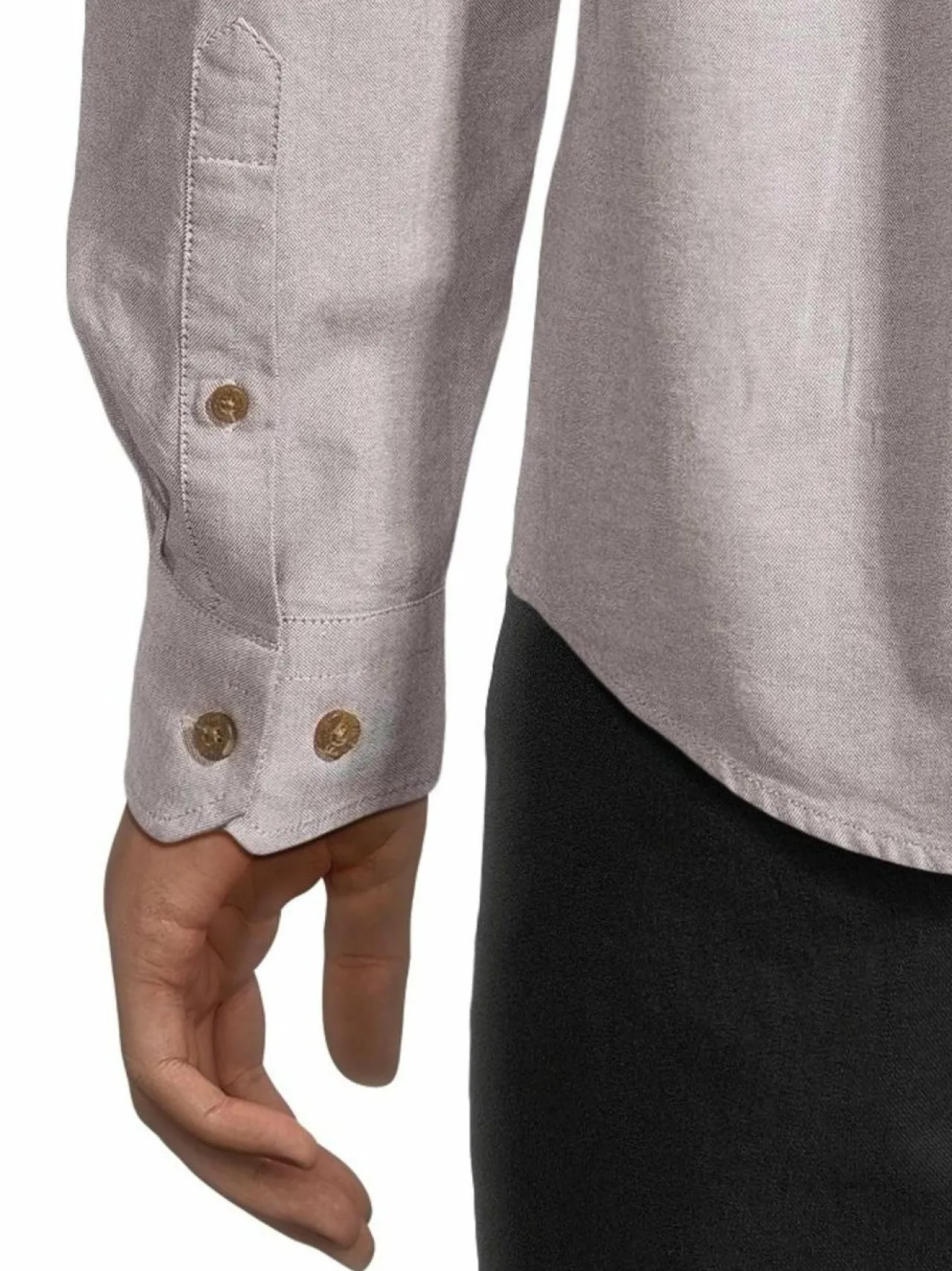 Paidat<Cap Horn Joey Modern Fit -kauluspaita BEIGE TWOTONE